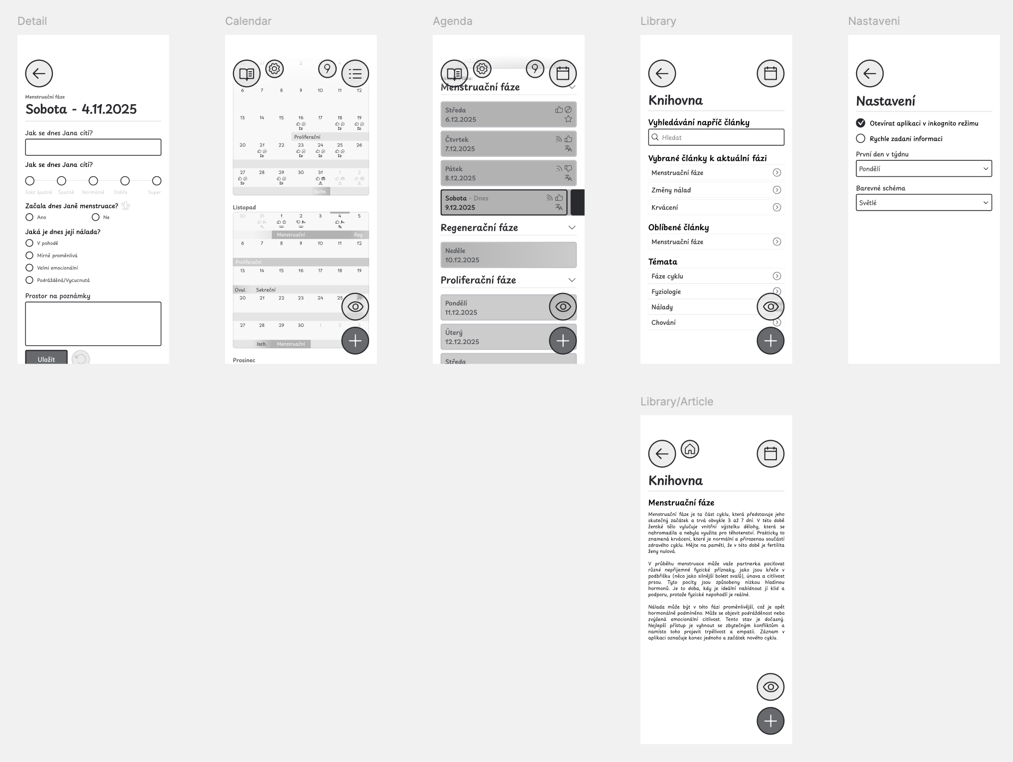 Druhá verze LoFi - přehled